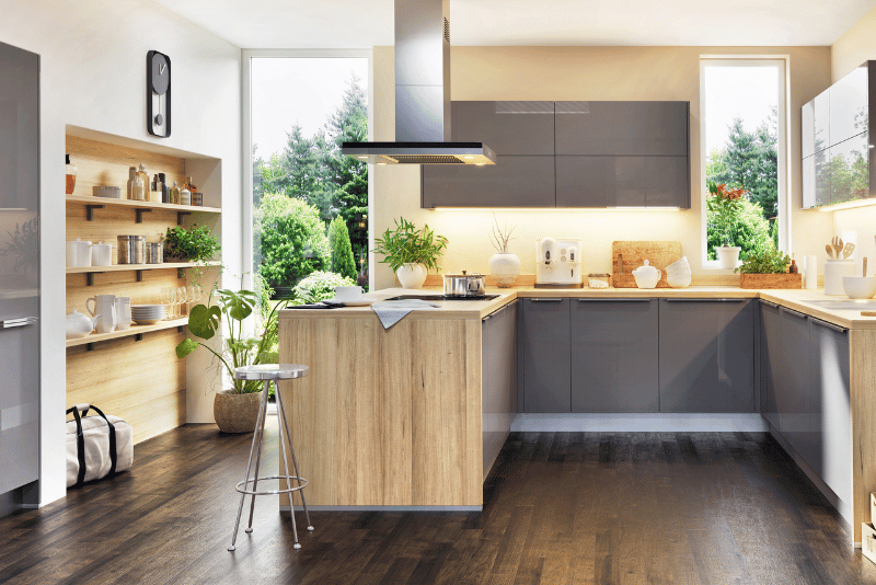 Discover The Ultimate Efficiency U Shaped Modular Kitchens